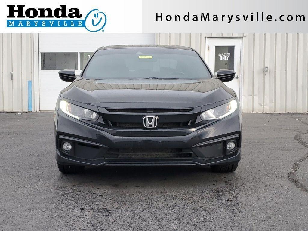 2021 Crystal Black Pearl Honda Civic