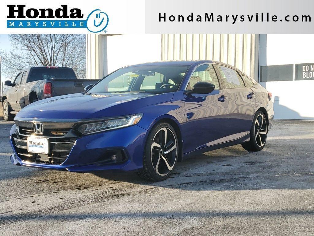 used 2021 Honda Accord car, priced at $18,000