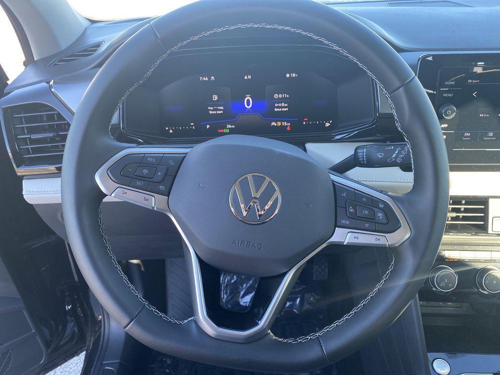 new 2025 Volkswagen Taos car, priced at $22,510