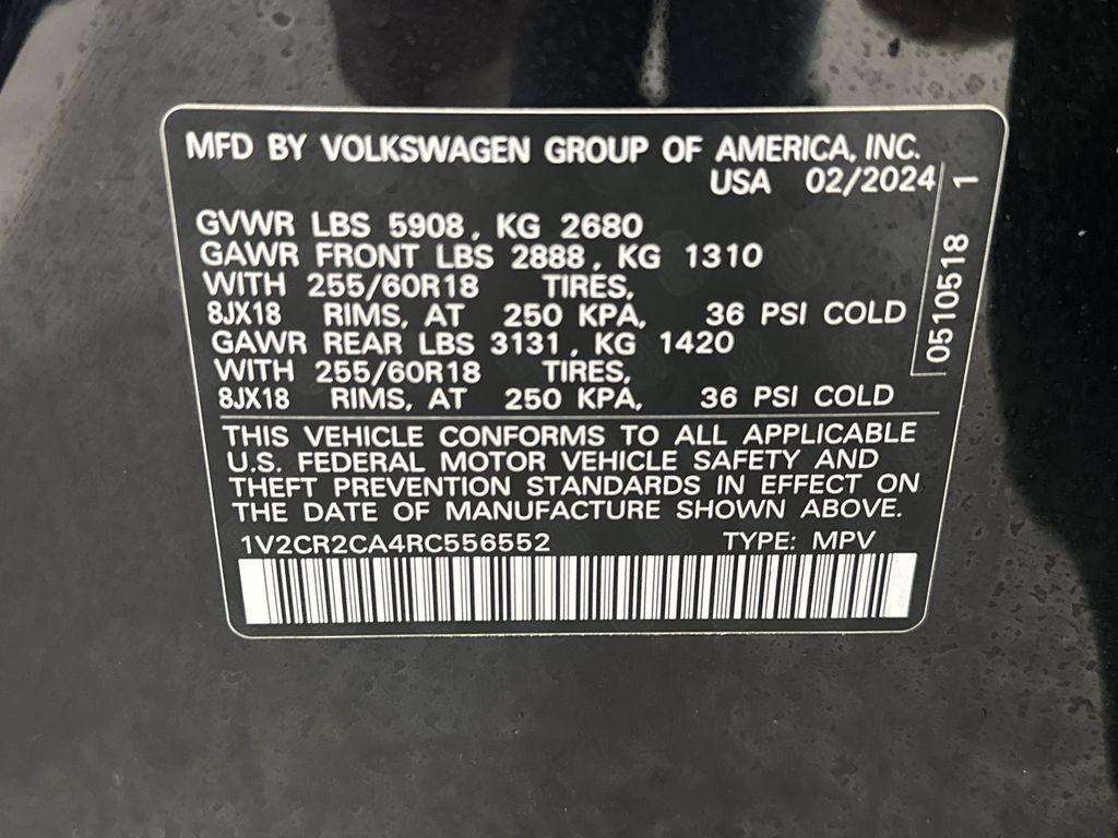 used 2024 Volkswagen Atlas car, priced at $36,995