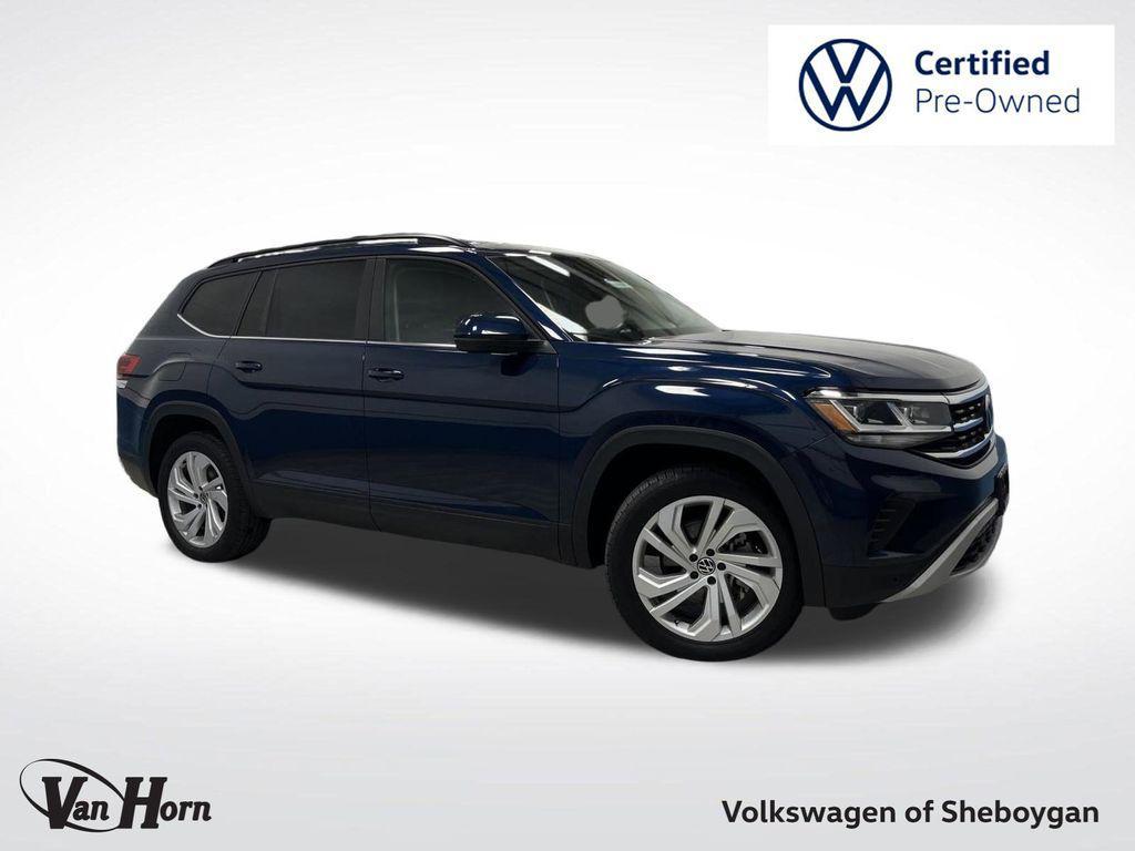 used 2021 Volkswagen Atlas car, priced at $21,998