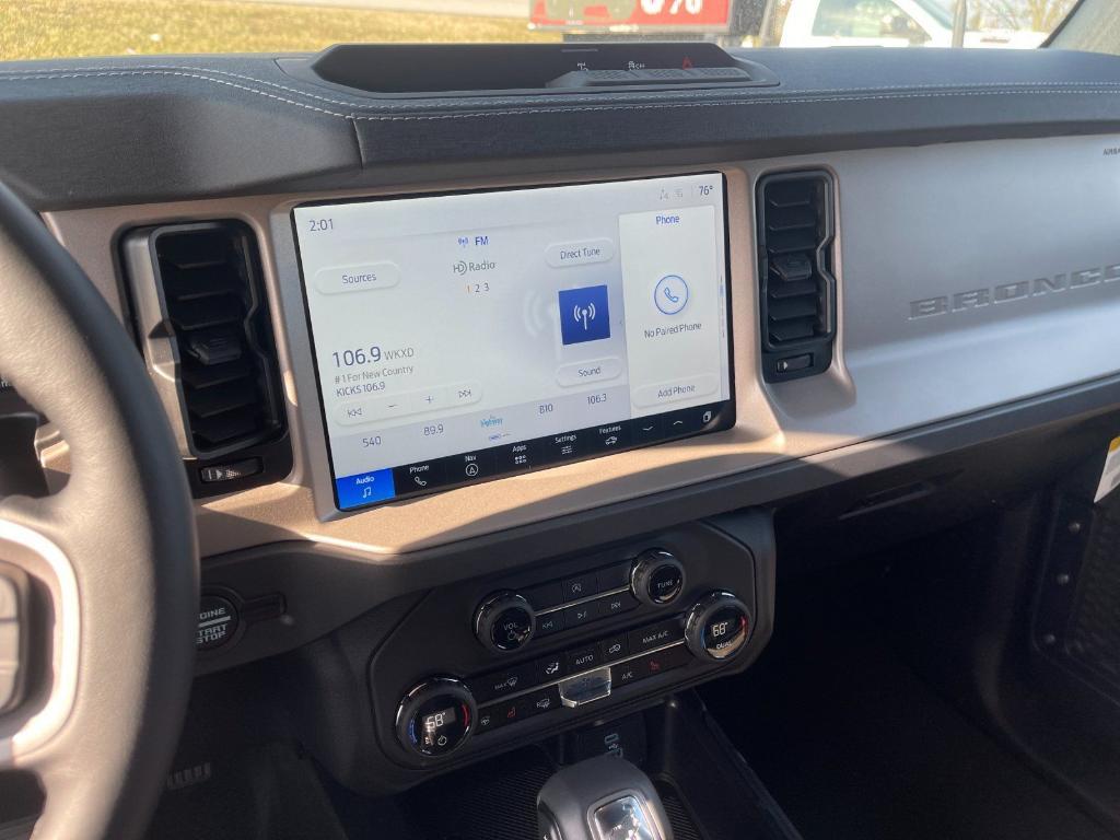 new 2025 Ford Bronco car, priced at $50,530