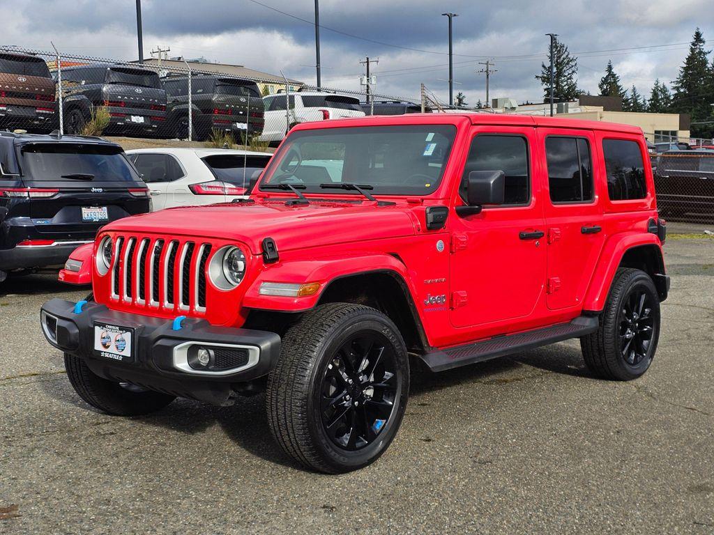used 2023 Jeep Wrangler 4xe car, priced at $33,888