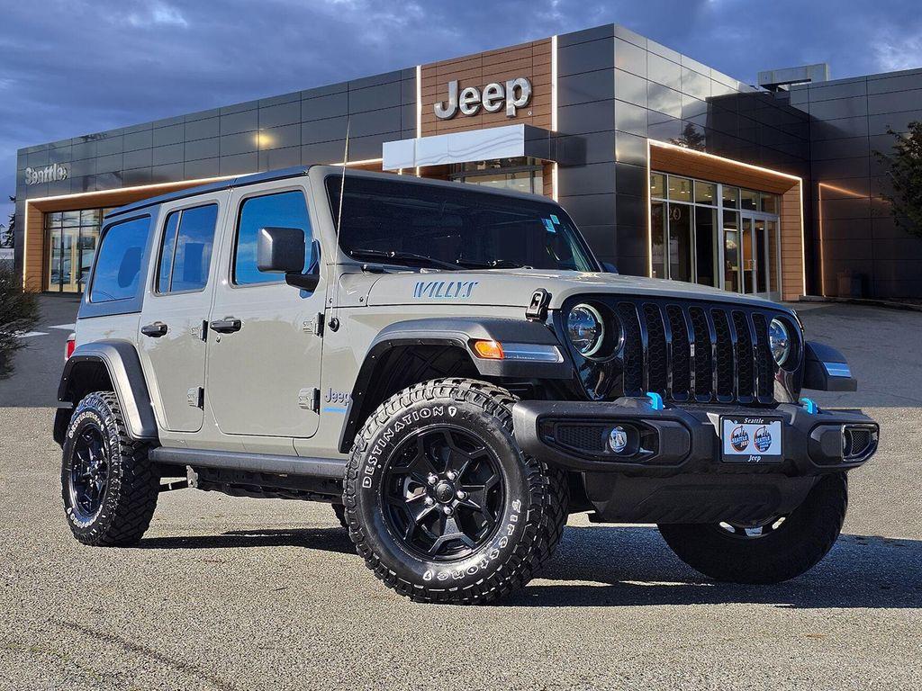 used 2023 Jeep Wrangler 4xe car, priced at $28,922