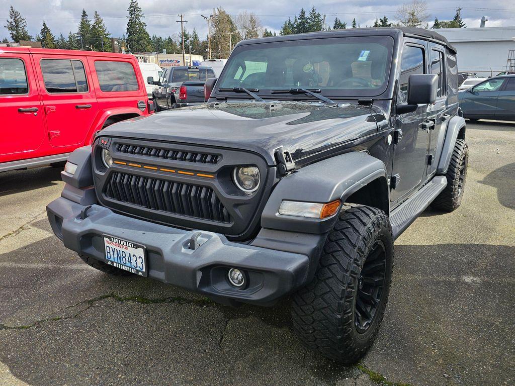 used 2018 Jeep Wrangler Unlimited car, priced at $19,888