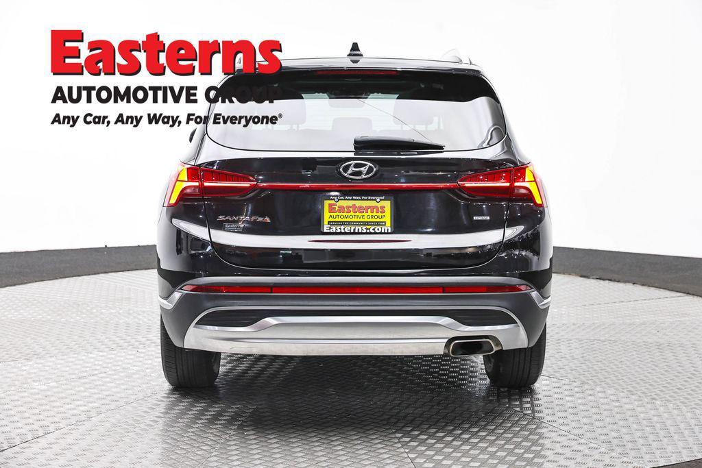 used 2021 Hyundai Santa Fe car, priced at $21,850