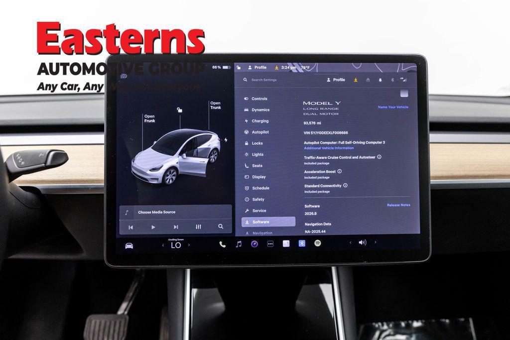 used 2020 Tesla Model Y car, priced at $21,150