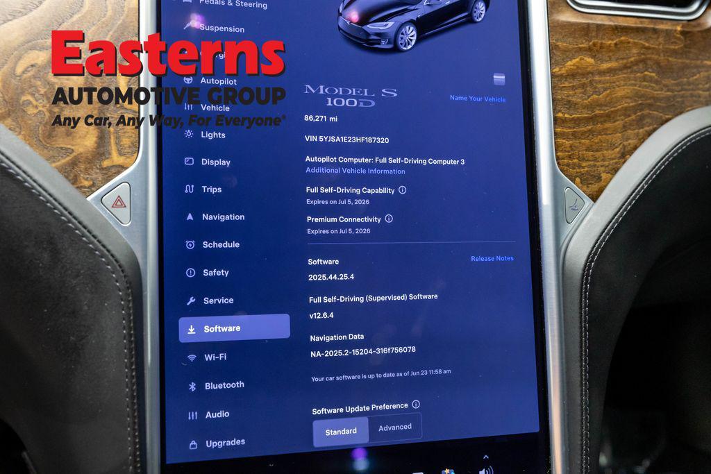 used 2017 Tesla Model S car, priced at $22,750