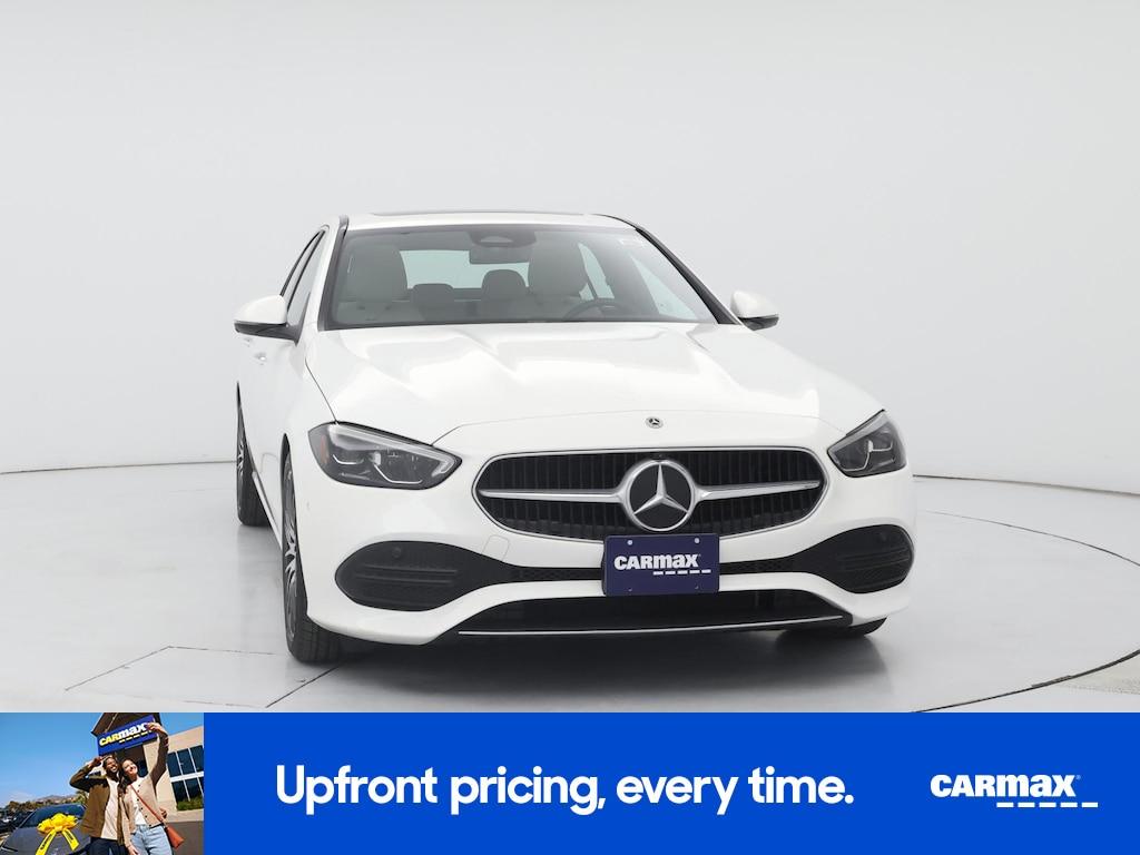 used 2022 Mercedes-Benz C-Class car, priced at $38,998