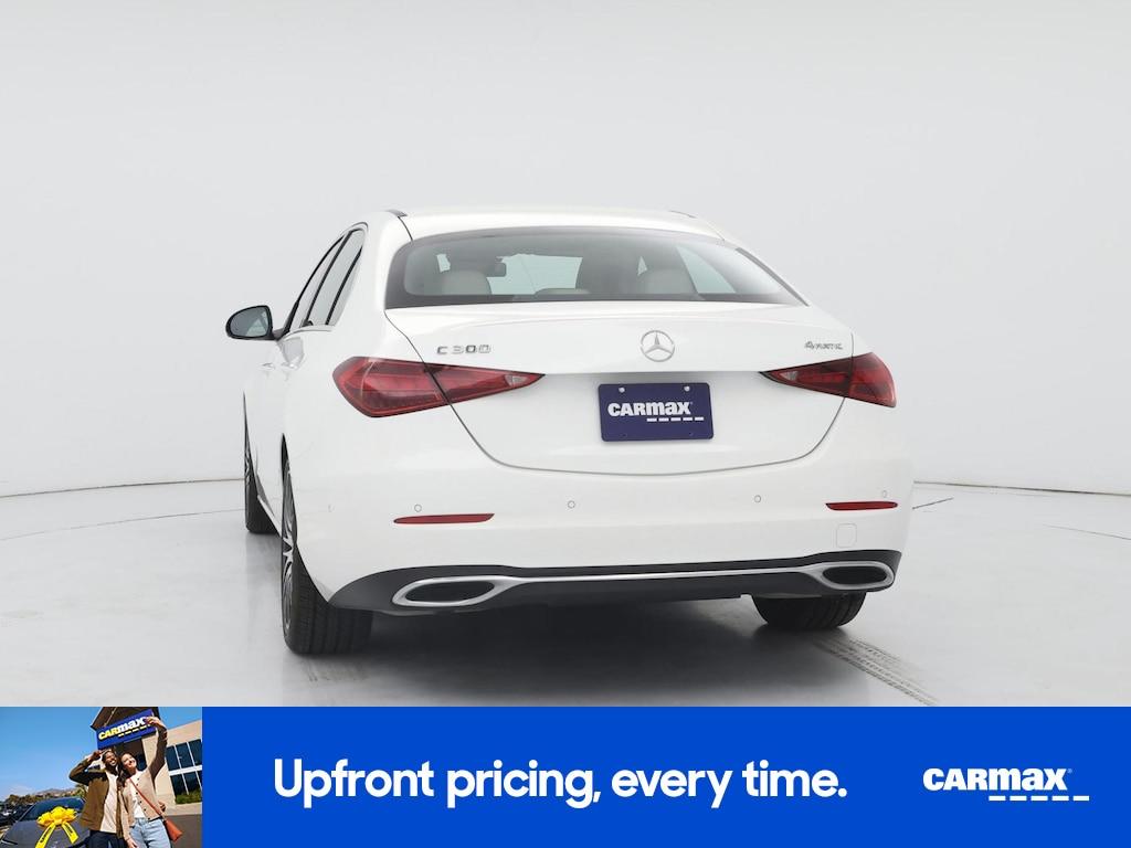 used 2022 Mercedes-Benz C-Class car, priced at $38,998
