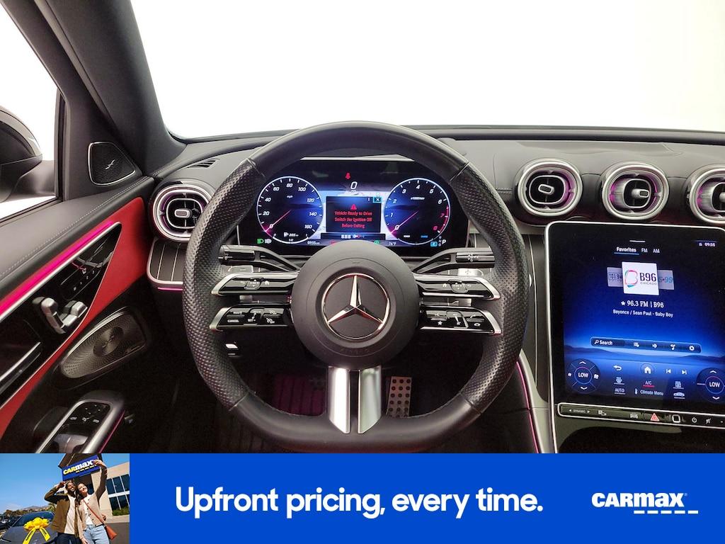 used 2023 Mercedes-Benz C-Class car, priced at $39,998