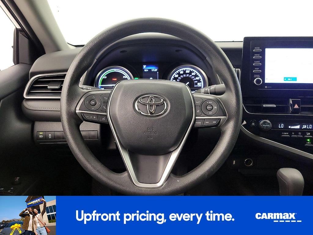 used 2021 Toyota Camry Hybrid car, priced at $28,998