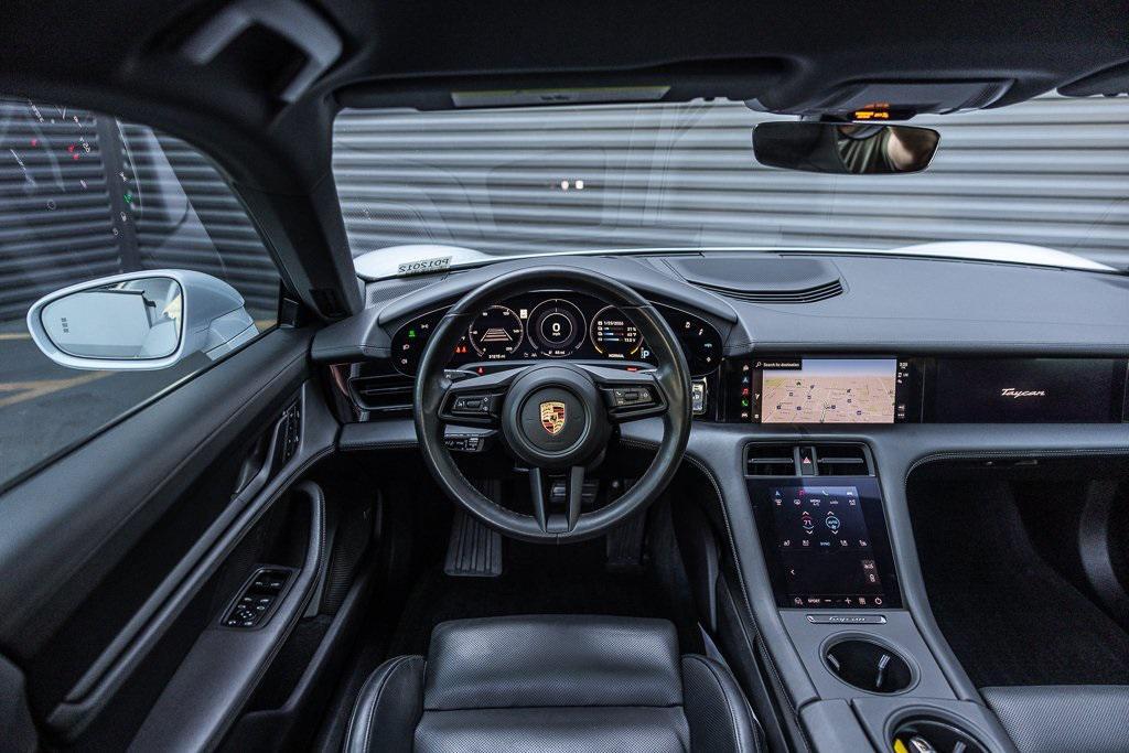 used 2023 Porsche Taycan car, priced at $77,998