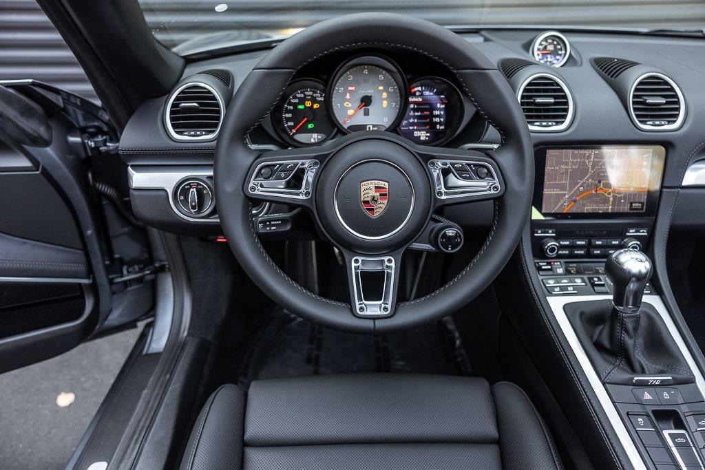 new 2025 Porsche 718 Boxster car, priced at $109,945