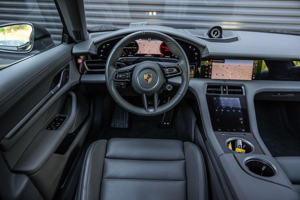 used 2025 Porsche Taycan car, priced at $109,998