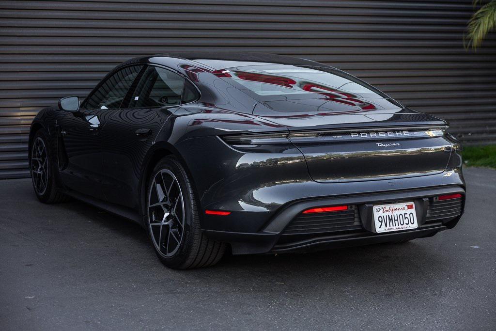 used 2025 Porsche Taycan car, priced at $109,998