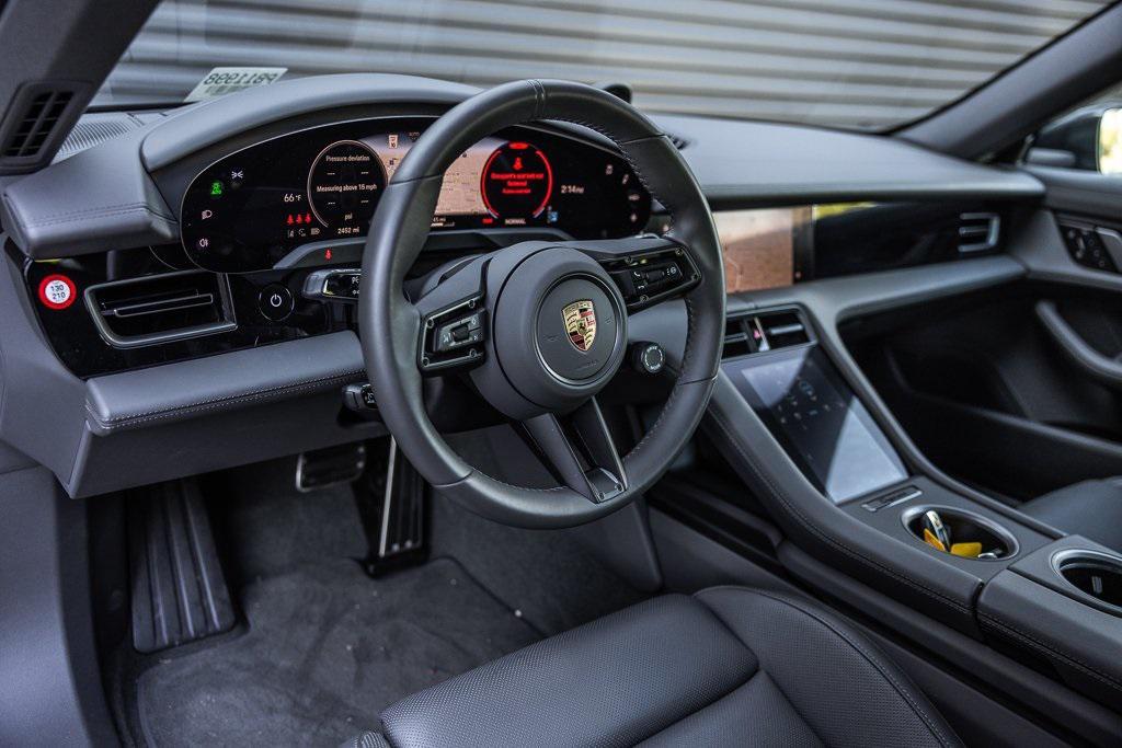 used 2025 Porsche Taycan car, priced at $109,998