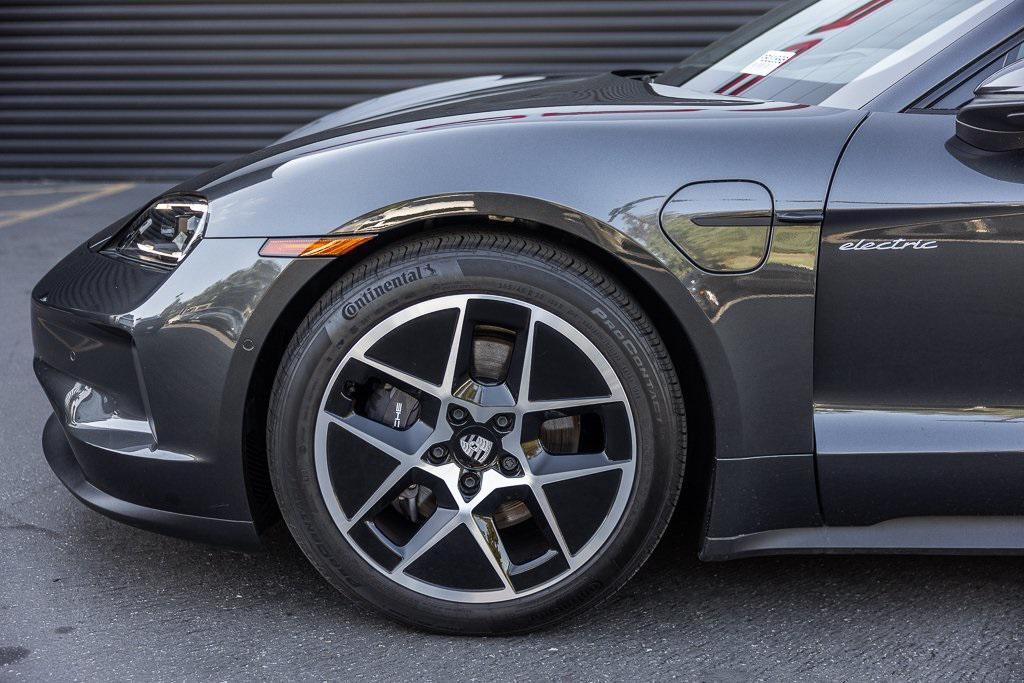 used 2025 Porsche Taycan car, priced at $109,998