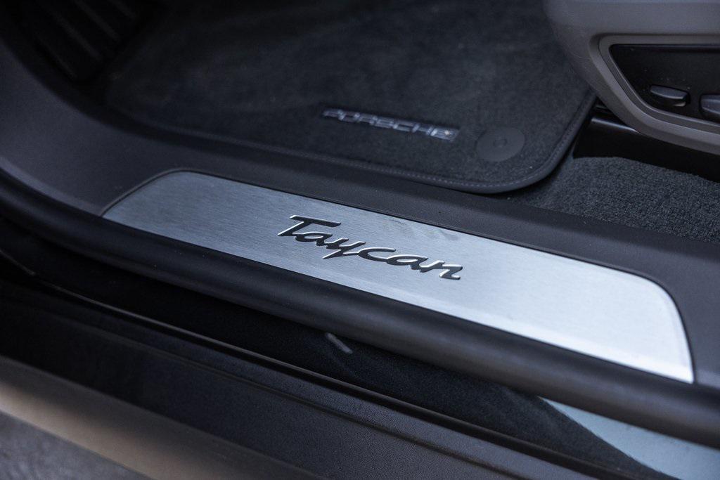 used 2025 Porsche Taycan car, priced at $109,998