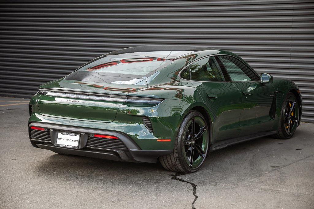 used 2025 Porsche Taycan car, priced at $167,998