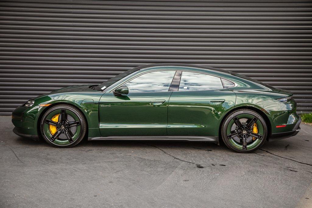 used 2025 Porsche Taycan car, priced at $167,998