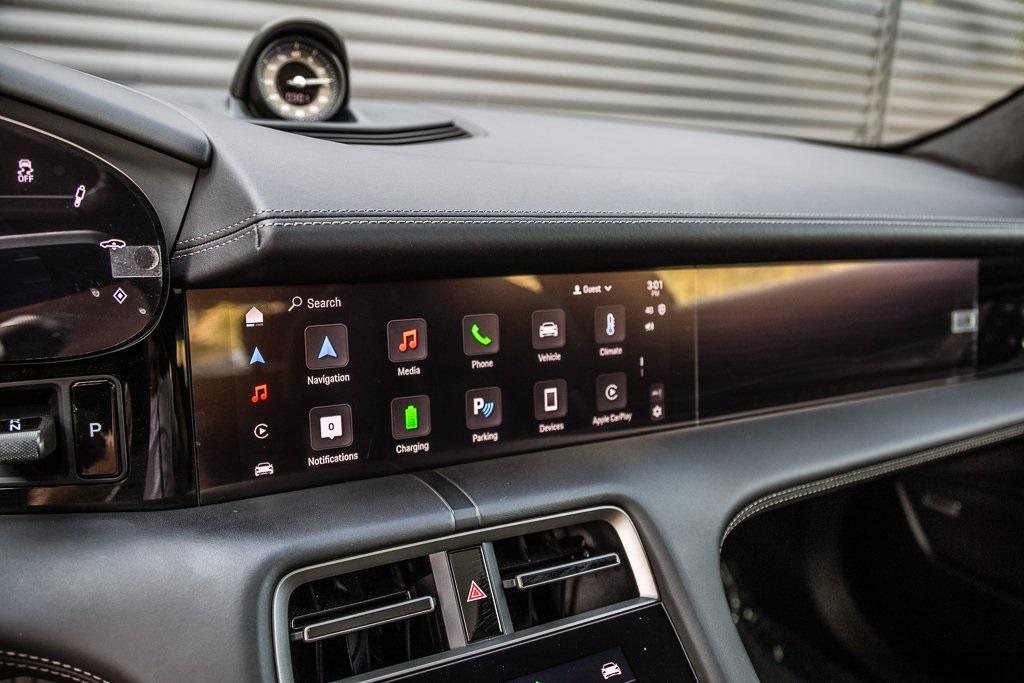 used 2025 Porsche Taycan car, priced at $167,998