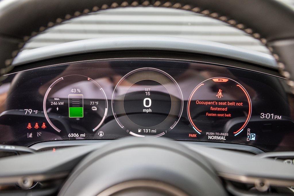 used 2025 Porsche Taycan car, priced at $167,998