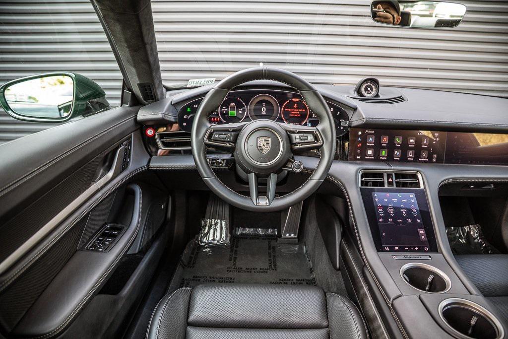 used 2025 Porsche Taycan car, priced at $167,998