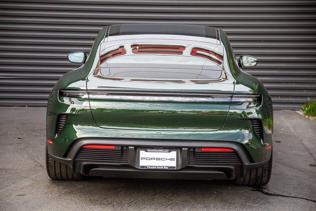 used 2025 Porsche Taycan car, priced at $158,998