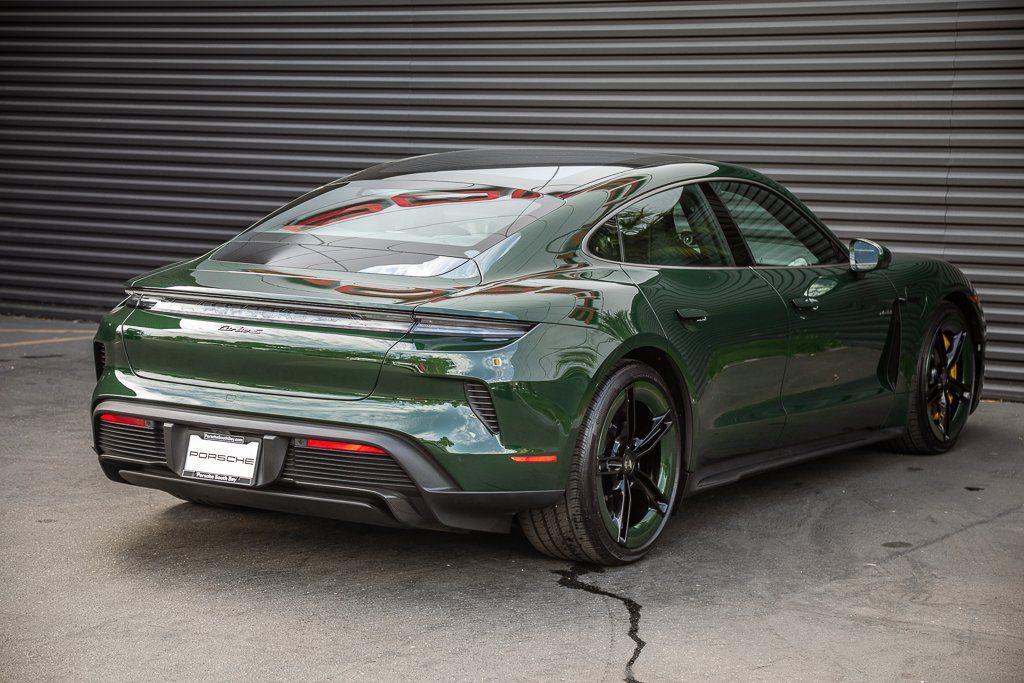 used 2025 Porsche Taycan car, priced at $158,998