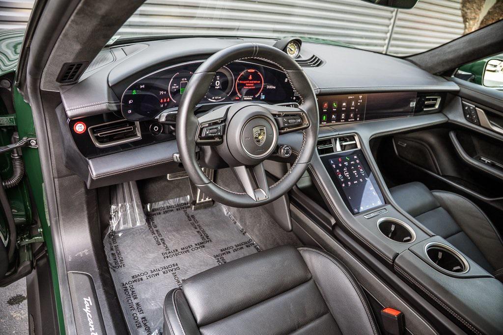 used 2025 Porsche Taycan car, priced at $167,998