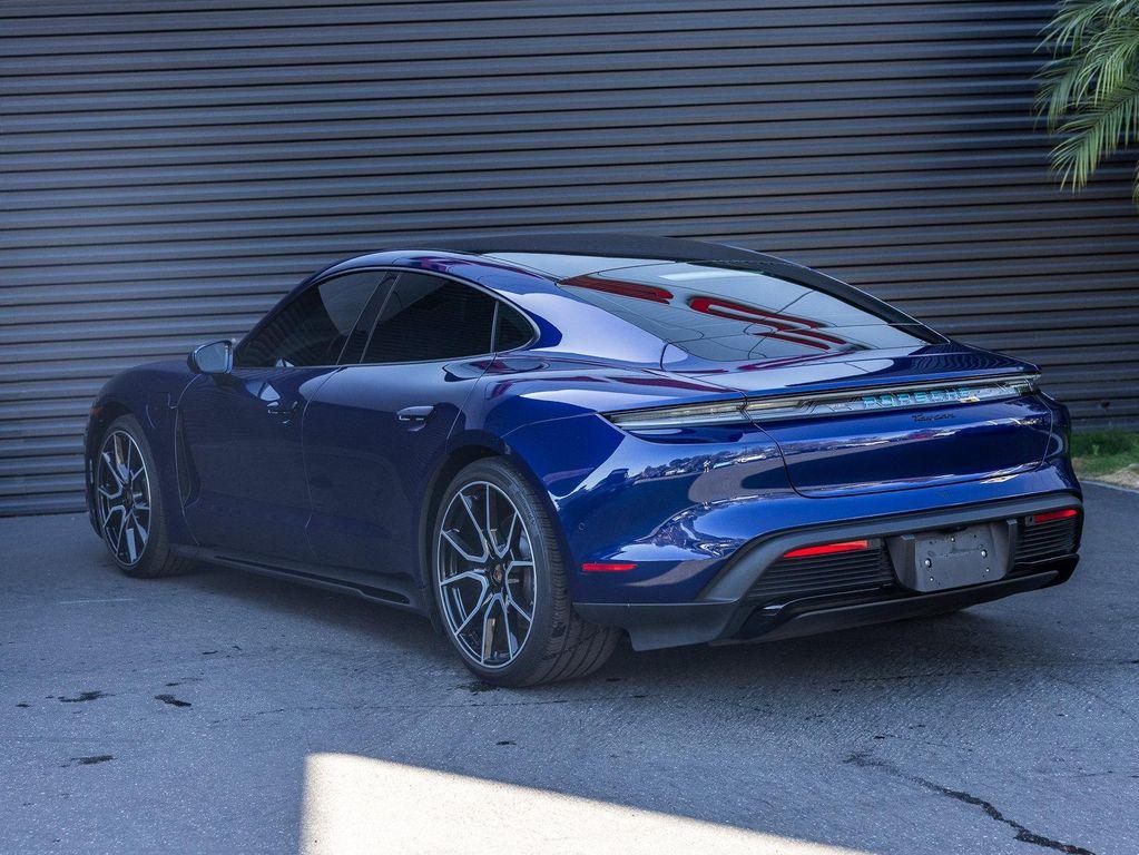 used 2025 Porsche Taycan car, priced at $98,242