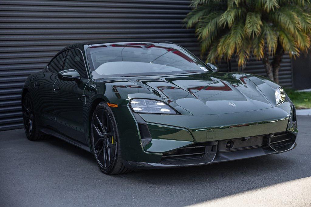 used 2025 Porsche Taycan car, priced at $169,998