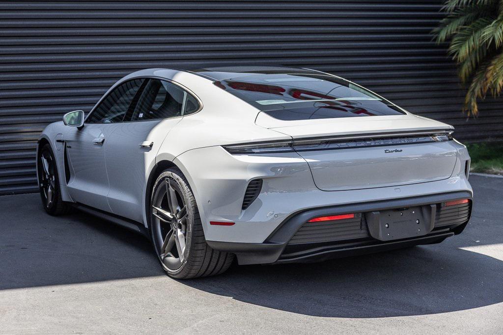 used 2025 Porsche Taycan car, priced at $149,998