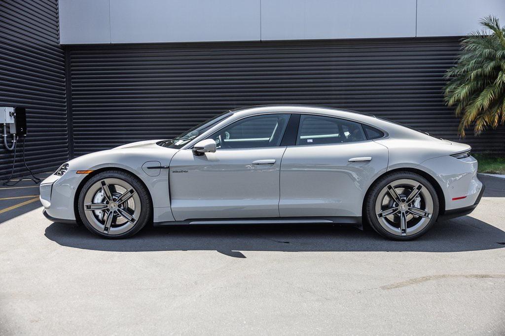 used 2025 Porsche Taycan car, priced at $149,998