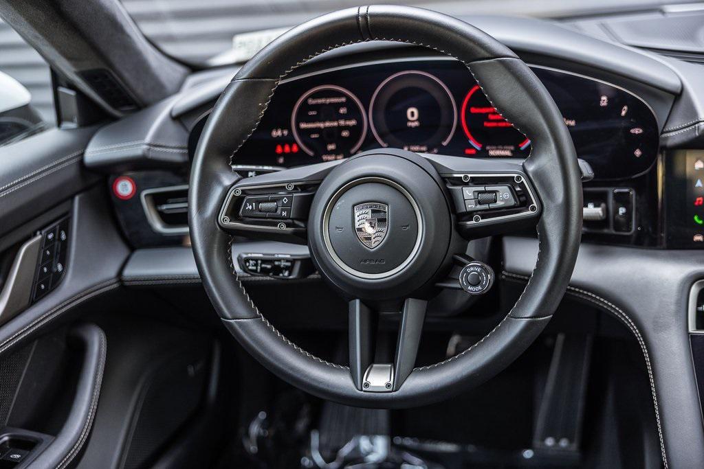 used 2025 Porsche Taycan car, priced at $149,998