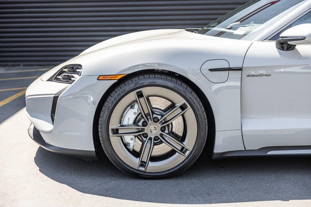 used 2025 Porsche Taycan car, priced at $149,998
