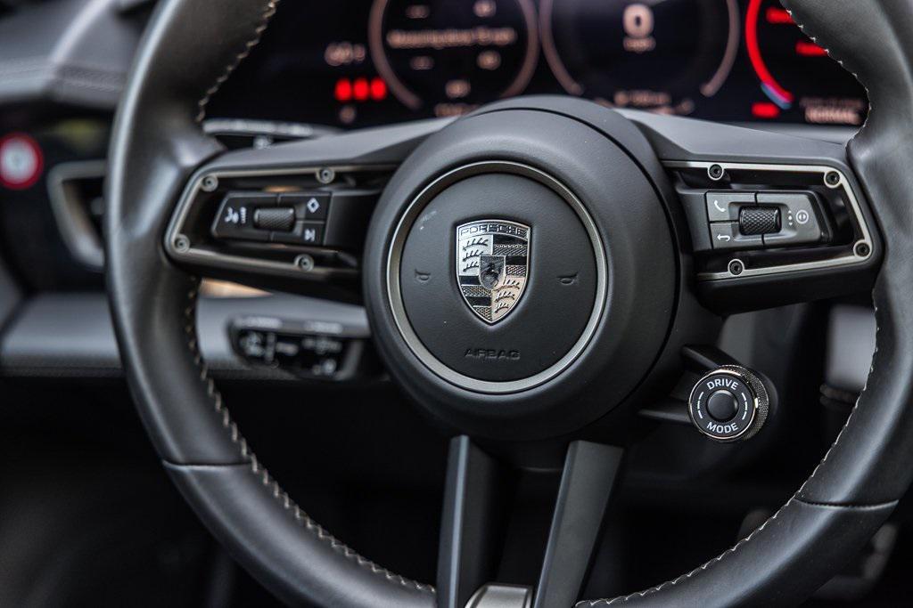 used 2025 Porsche Taycan car, priced at $149,998