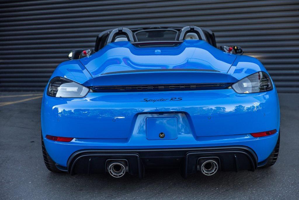 used 2025 Porsche 718 Spyder car, priced at $230,975