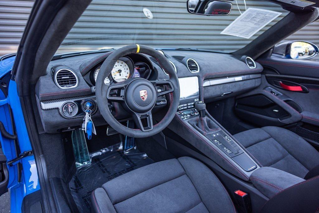used 2025 Porsche 718 Spyder car, priced at $230,975