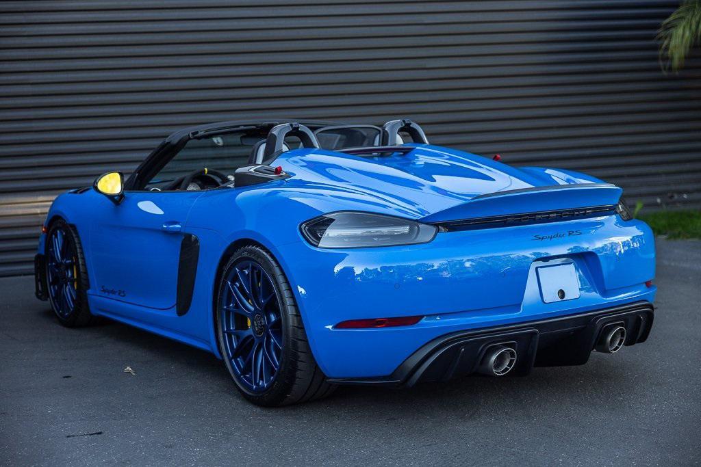 used 2025 Porsche 718 Spyder car, priced at $230,975