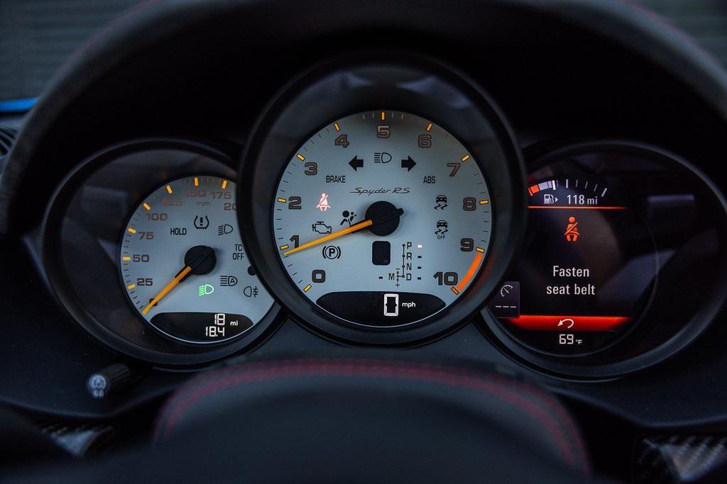 used 2025 Porsche 718 Spyder car, priced at $230,975