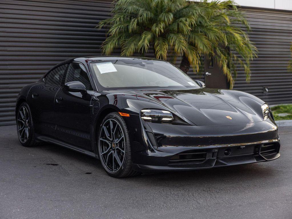 used 2024 Porsche Taycan car, priced at $134,998