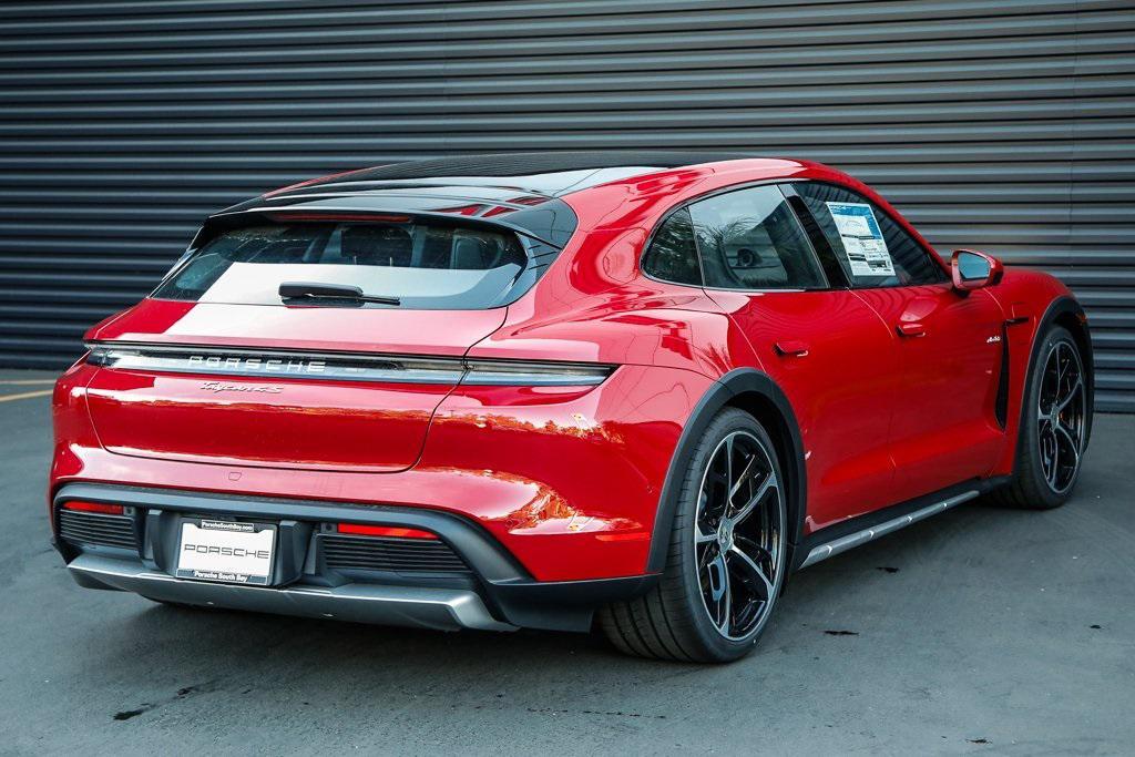 new 2025 Porsche Taycan car, priced at $151,005