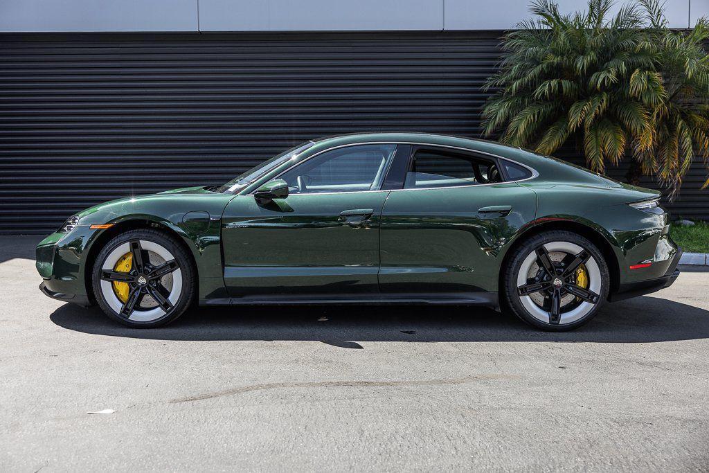 used 2025 Porsche Taycan car, priced at $168,998