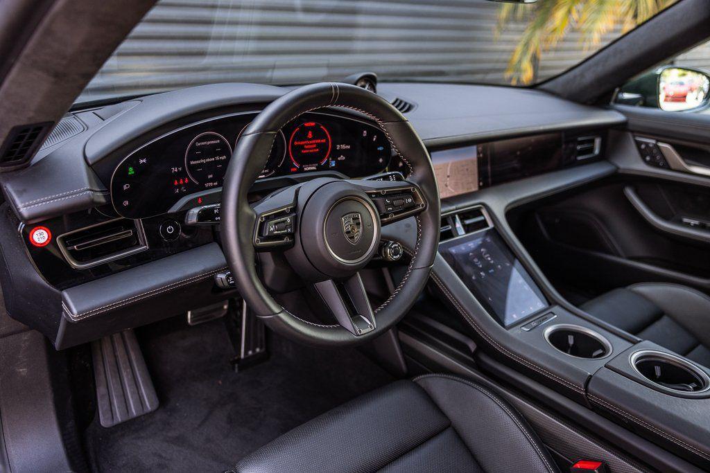 used 2025 Porsche Taycan car, priced at $168,998