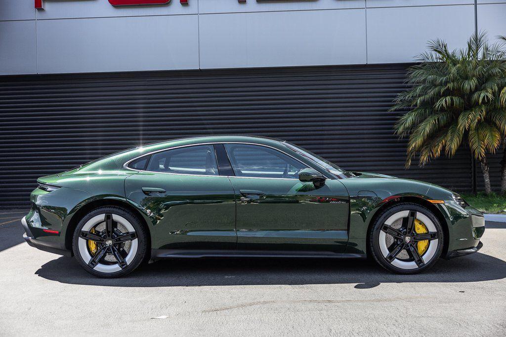 used 2025 Porsche Taycan car, priced at $168,998
