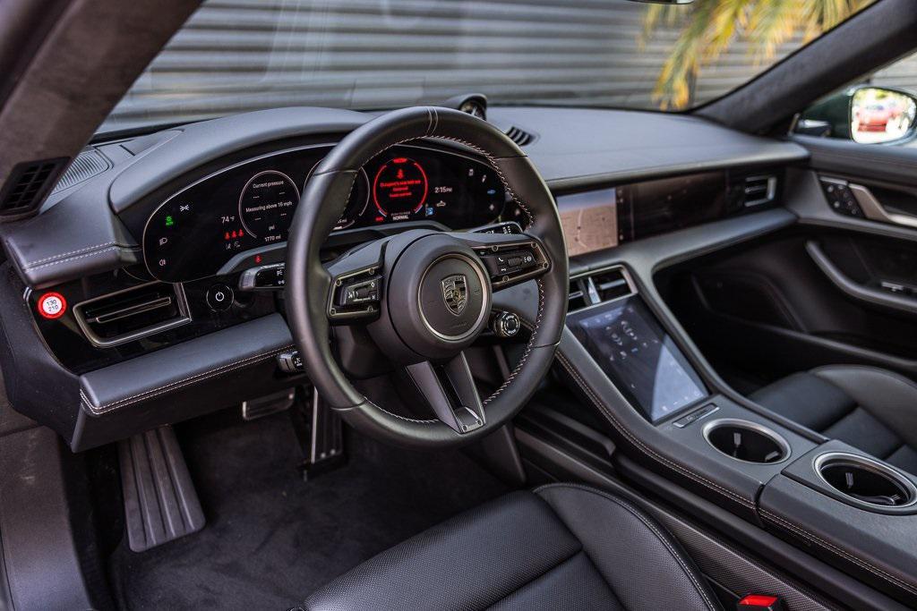 used 2025 Porsche Taycan car, priced at $169,998