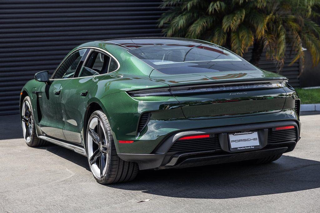 used 2025 Porsche Taycan car, priced at $168,998