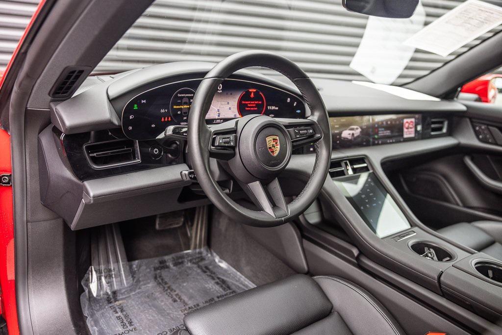 used 2024 Porsche Taycan car, priced at $88,998